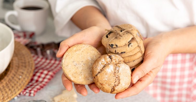 Estas cookies sem glúten e açúcar refinado oferecem energia sem comprometer a dieta